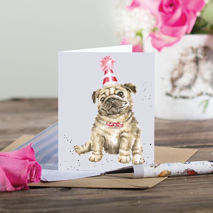 'Another Wrinkle' Dog Gift Enclosure Card