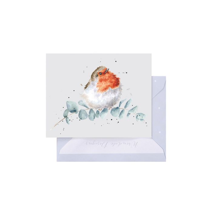 'Robin and Eucalyptus' Gift Enclosure Card
