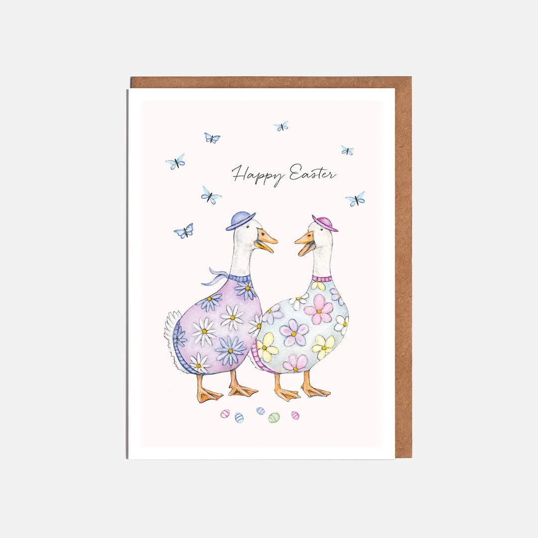 Geese Easter Card
