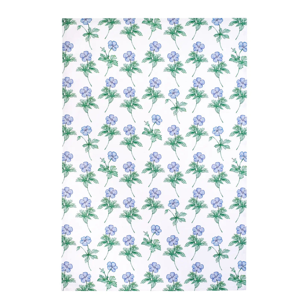 Geranium Tea Towel