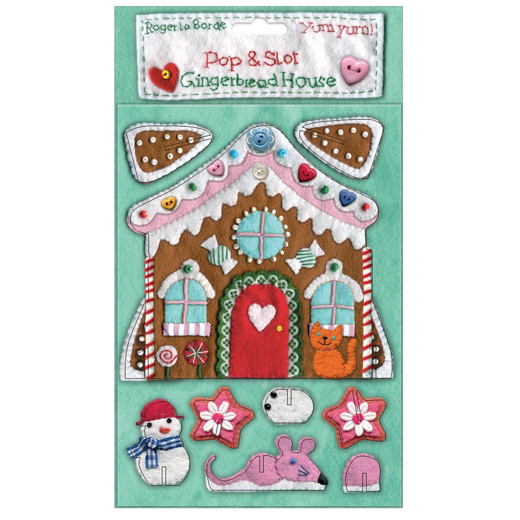 Gingerbread House Pop and Slot