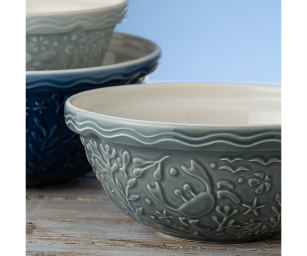 Nautical Gray Crab Mixing Bowl - Size 18