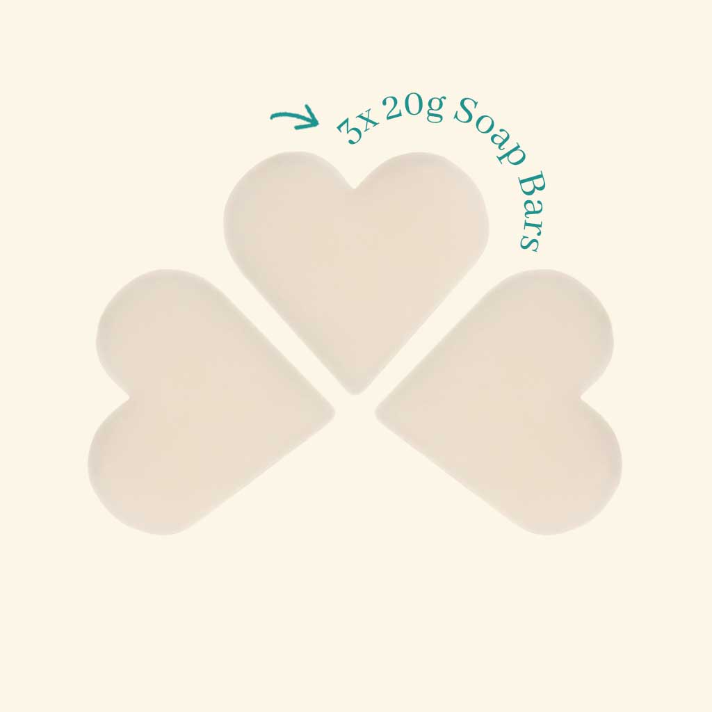 Heritage English Lavender Heart Guest Soaps