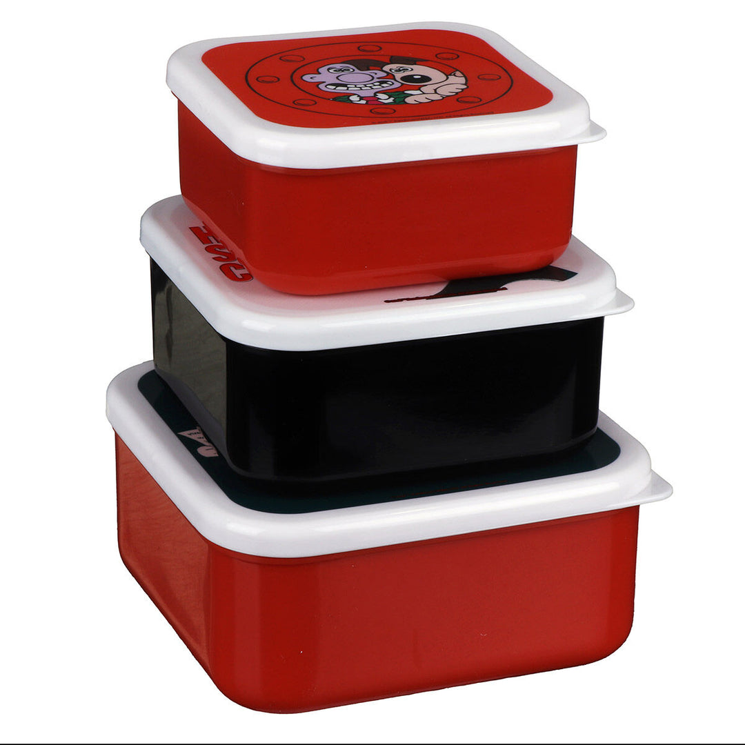 Wallace & Gromit Set of 3 Snack Boxes