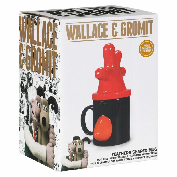 Wallace & Gromit Feathers McGraw Ceramic Mug