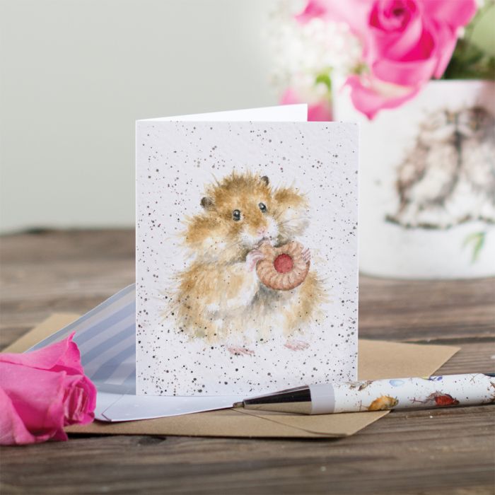 'The Diet Starts Tomorrow' Hamster Enclosure Card