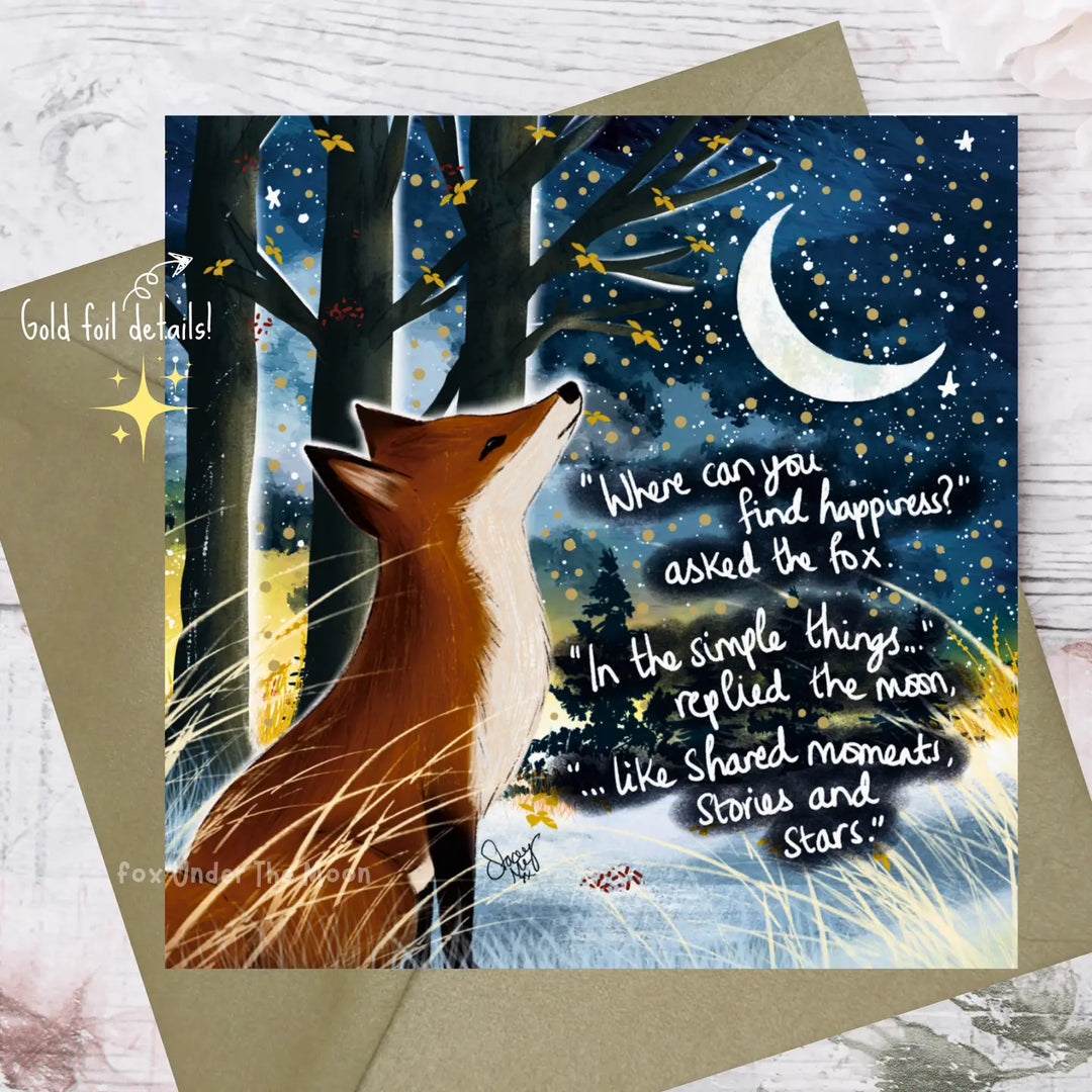 'Happiness' Greeting Card