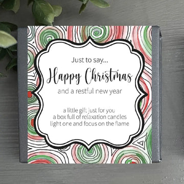 Just to Say... Happy Christmas Candle Set Image