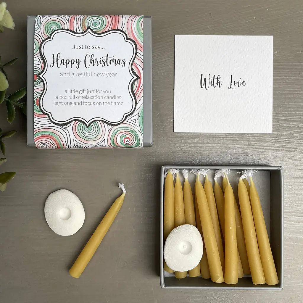 Just to Say... Happy Christmas Candle Set