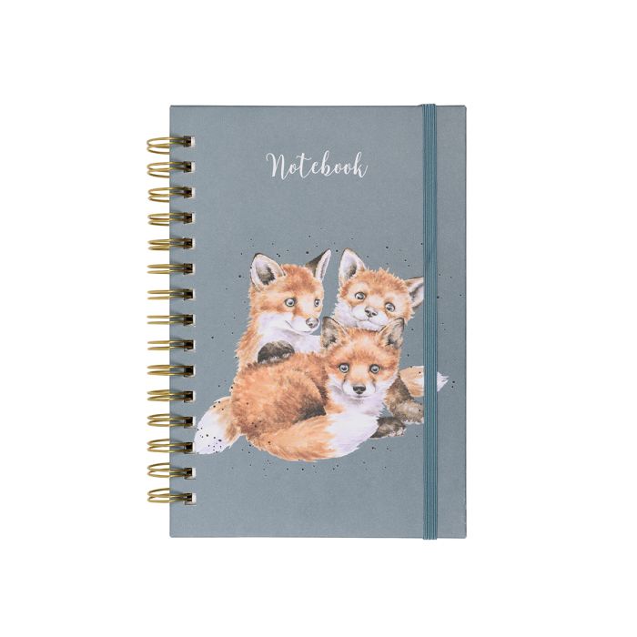 'Snug as a Cub' Fox Spiral Bound Notebook