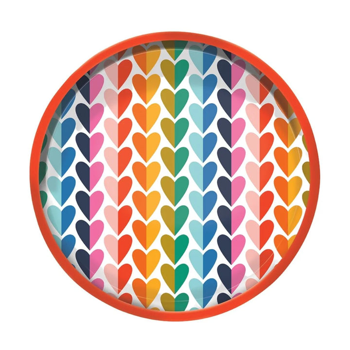 Kate Rhees Hearts Deepwell Tin Tray