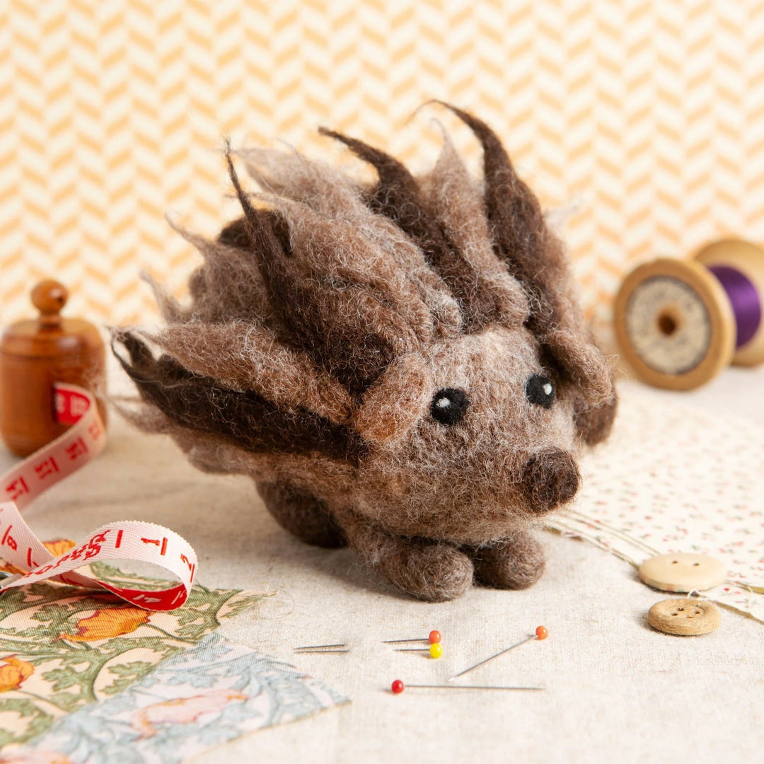 Hedgehog Needle Felting Kit