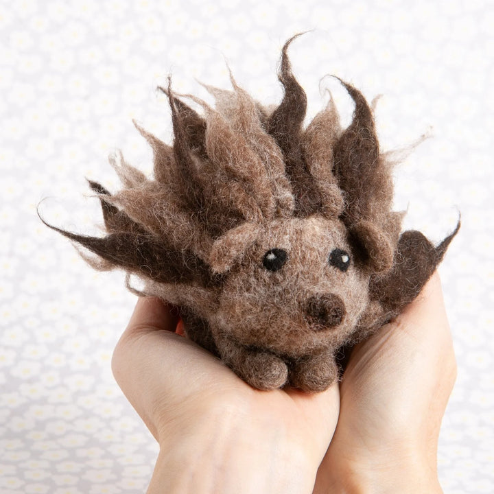 Hedgehog Needle Felting Kit