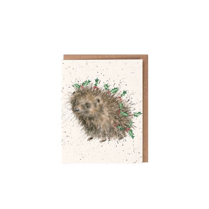 'Christmas Hedgehugs' Hedgehog Gift Enclosure Card