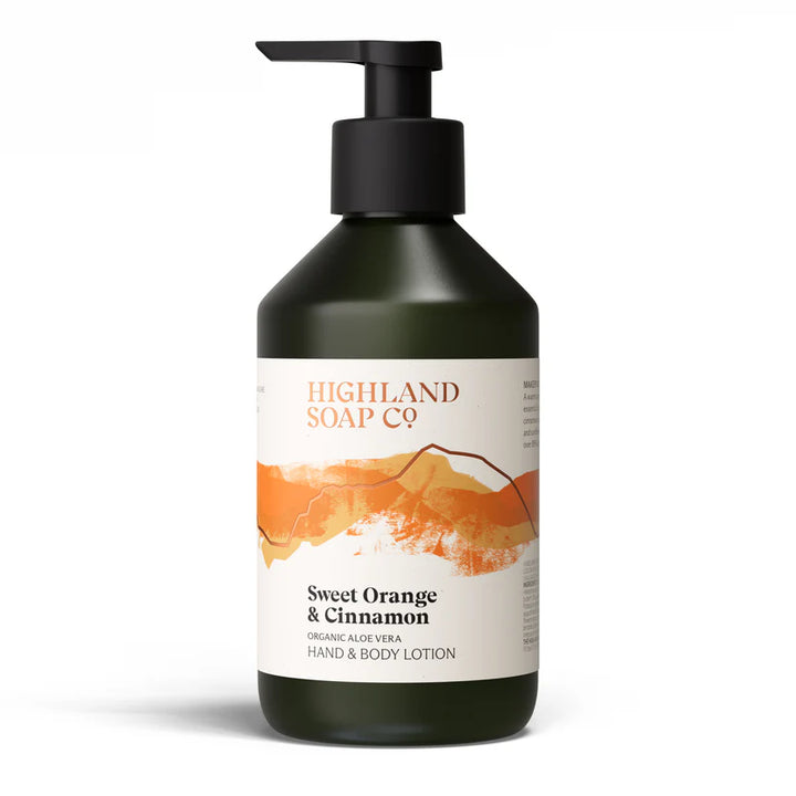 Sweet Orange and Cinnamon Organic Hand & Body Lotion 300ml