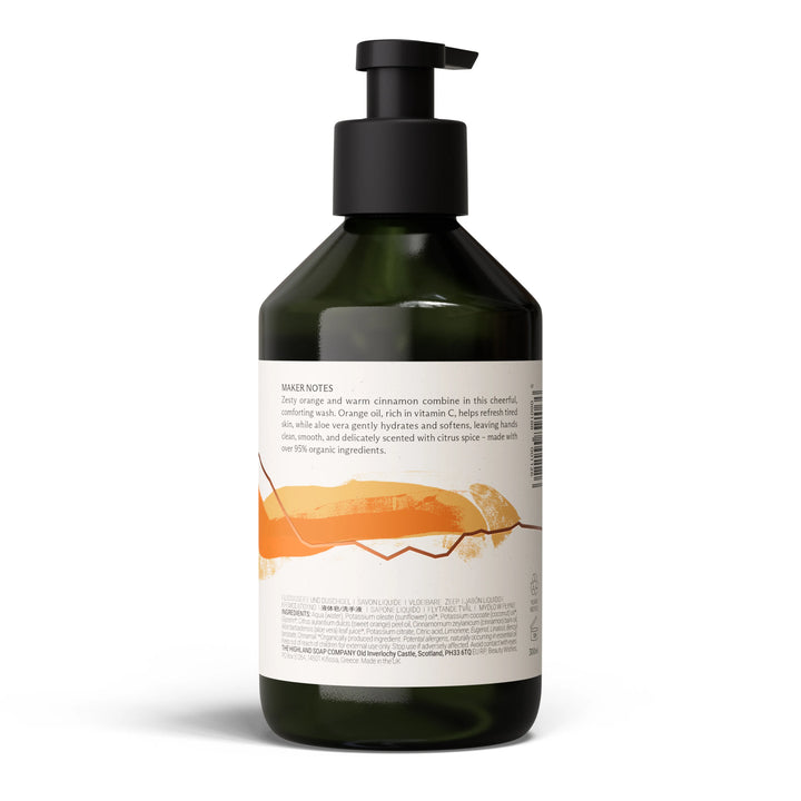 Sweet Orange and Cinnamon Organic Aloe Vera Hand Wash 300ml