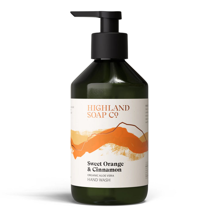 Sweet Orange and Cinnamon Organic Aloe Vera Hand Wash 300ml