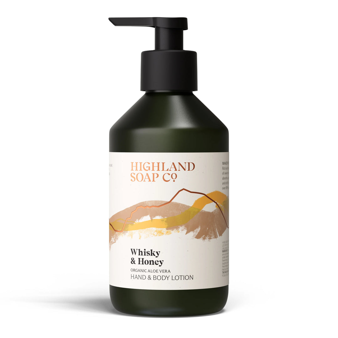 Whisky & Honey Hand & Body Organic Lotion 300ml