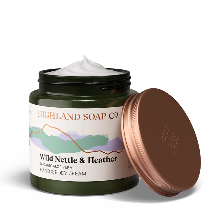 Wild Nettle & Heather Hand & Body Organic Cream 120ml