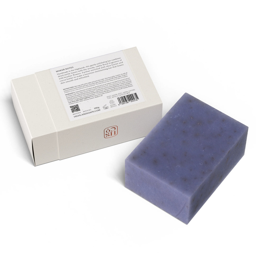 Wild Nettle and Heather Handmade Natural Soap 190g