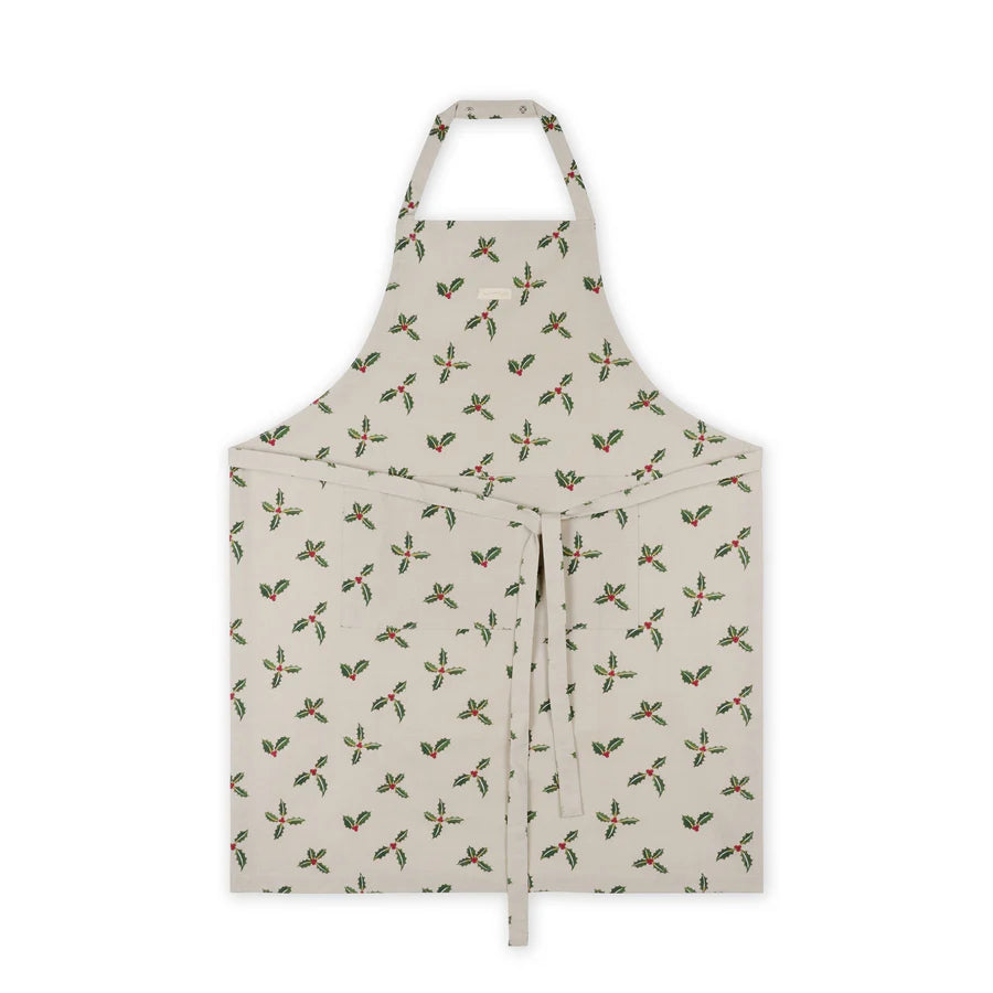 Christmas Holly & Berry Adult Apron