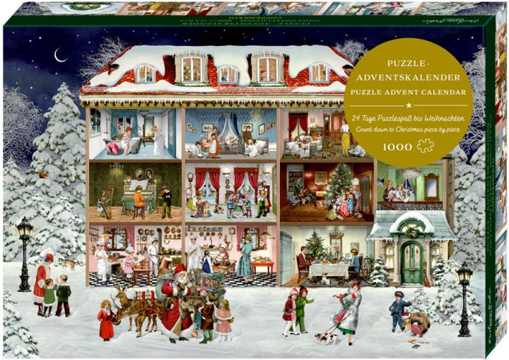 A Wonderful Christmas House Advent Calendar Jigsaw Puzzle