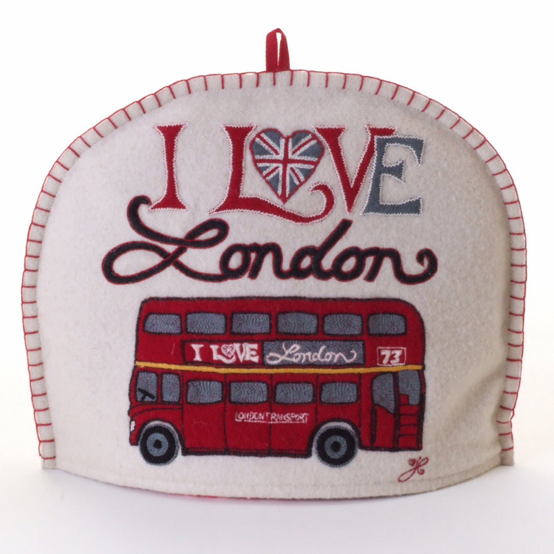 London Bus Wool Tea Cosy