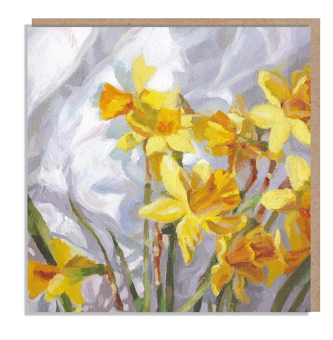 Daffodils Greetings Card