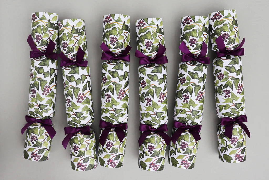 Ivy Luxury Christmas Crackers Box of 6