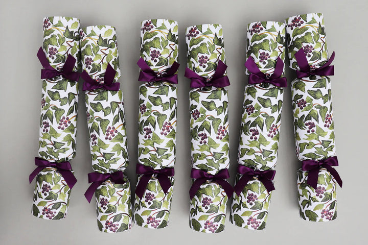 Ivy Luxury Christmas Crackers Box of 6