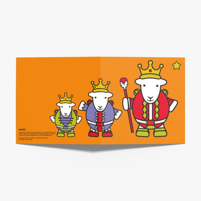 Herdy Christmas Card 10 Pack