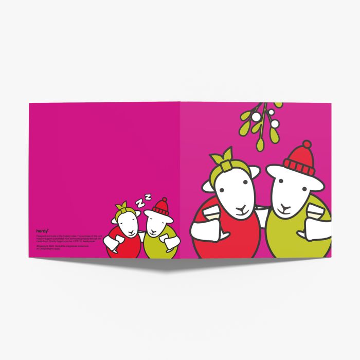 Herdy Christmas Card 10 Pack