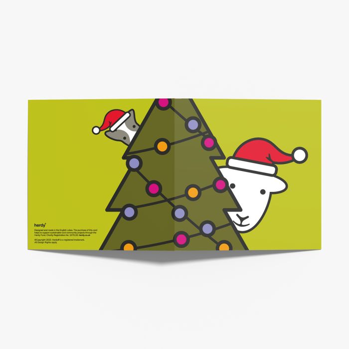 Herdy Christmas Card 10 Pack