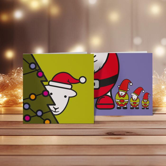 Herdy Christmas Card 10 Pack