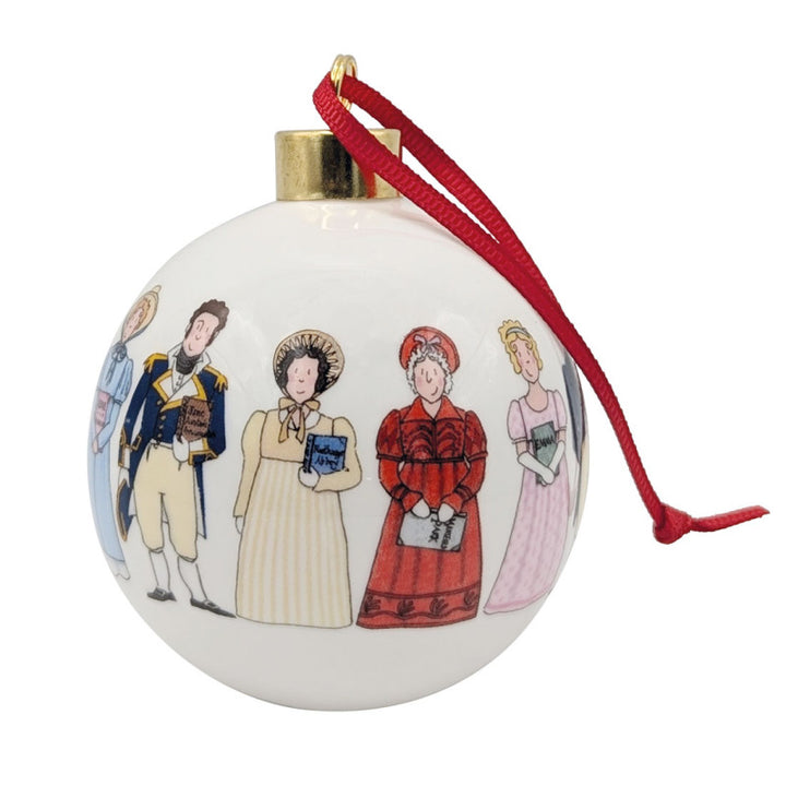 Jane Austen Bauble Boxed