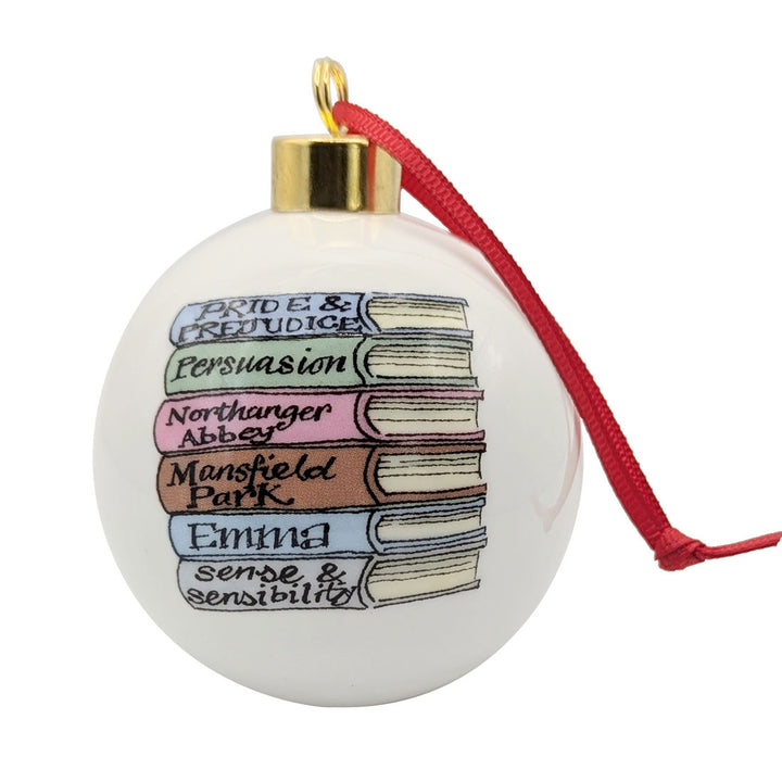Jane Austen Bauble Boxed