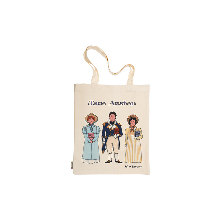 Jane Austen Canvas Tote Bag