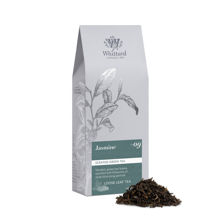 Whittard Jasmine Loose Tea Silver Pouch