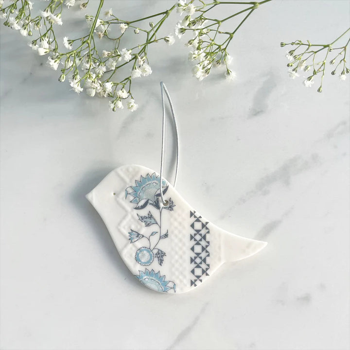 Jasmine Bird Ceramic Decoration