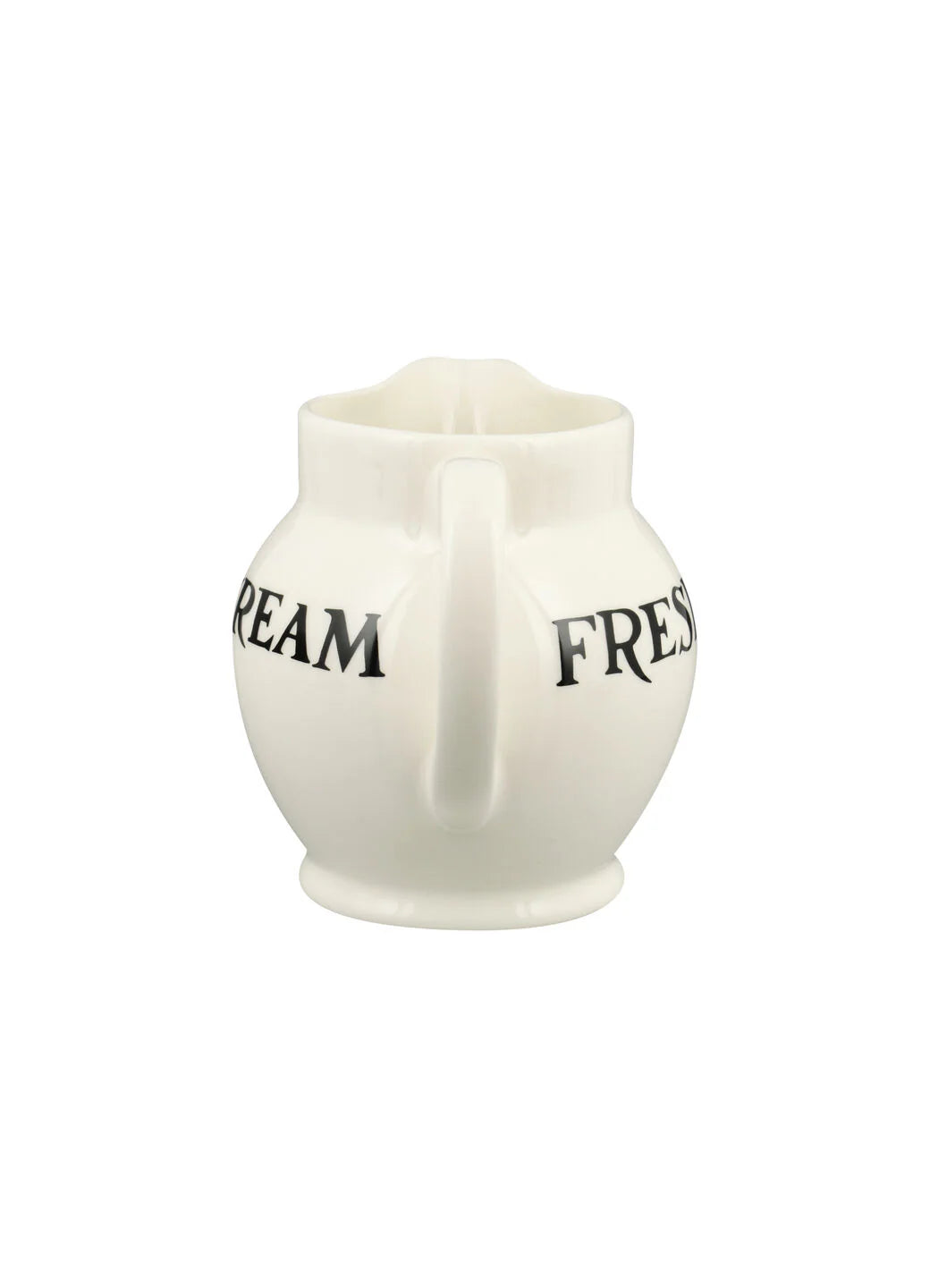 Black Toast Jersey Cream 1/2 Pint Jug