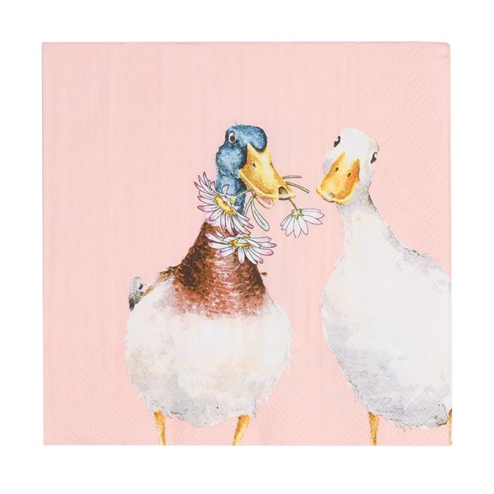 'Not A Daisy Goes By' Duck Paper Napkins