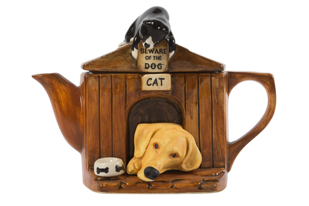 Kennel Yellow Lab Medium Teapot