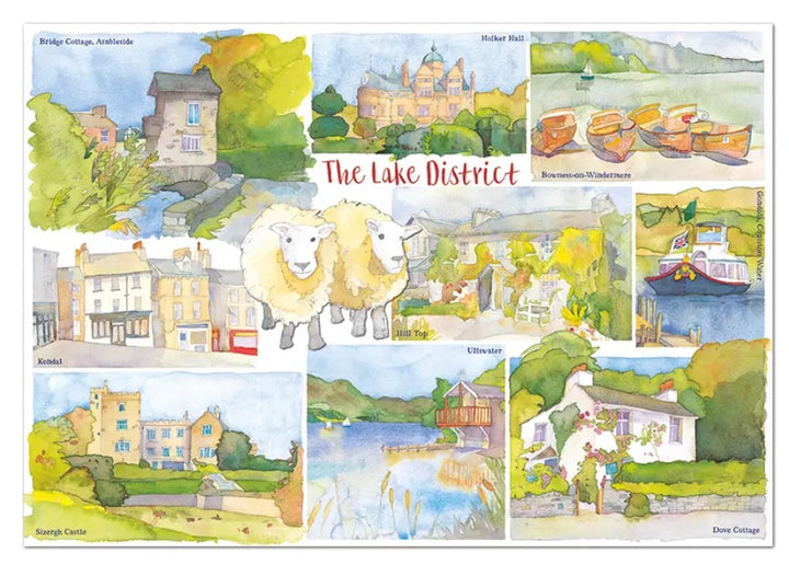 The Lake District 1000 Piece Jigsaw Puzzle by Emma Ball