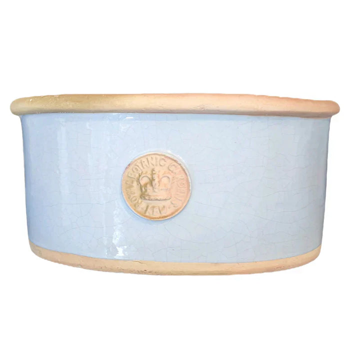 Kent Kew Gardens Duck Egg Blue Oval Planter--Small