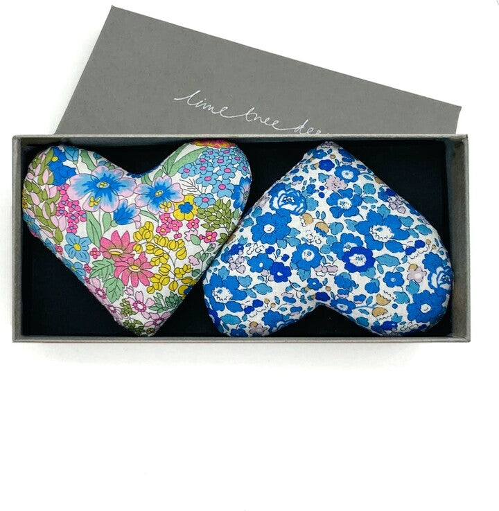 Jack & Jill Lavender Hearts - Box of 2