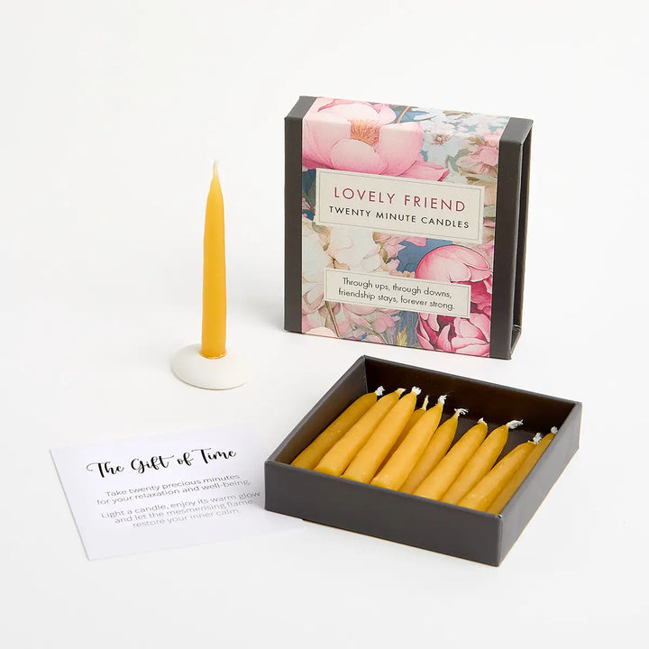 Lovely Friend (Floral) - Signature Collection Mini Candle Set