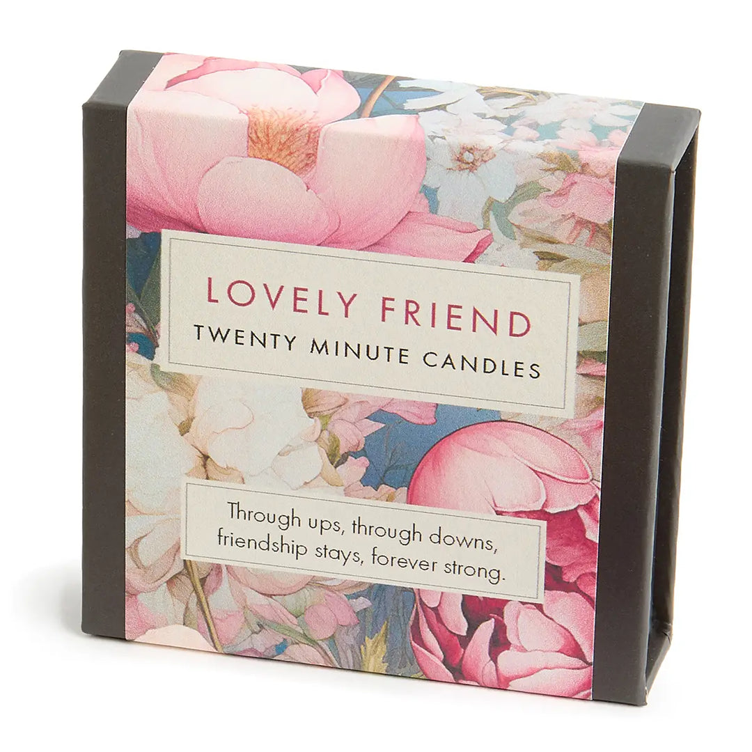 Lovely Friend (Floral) - Signature Collection Mini Candle Set