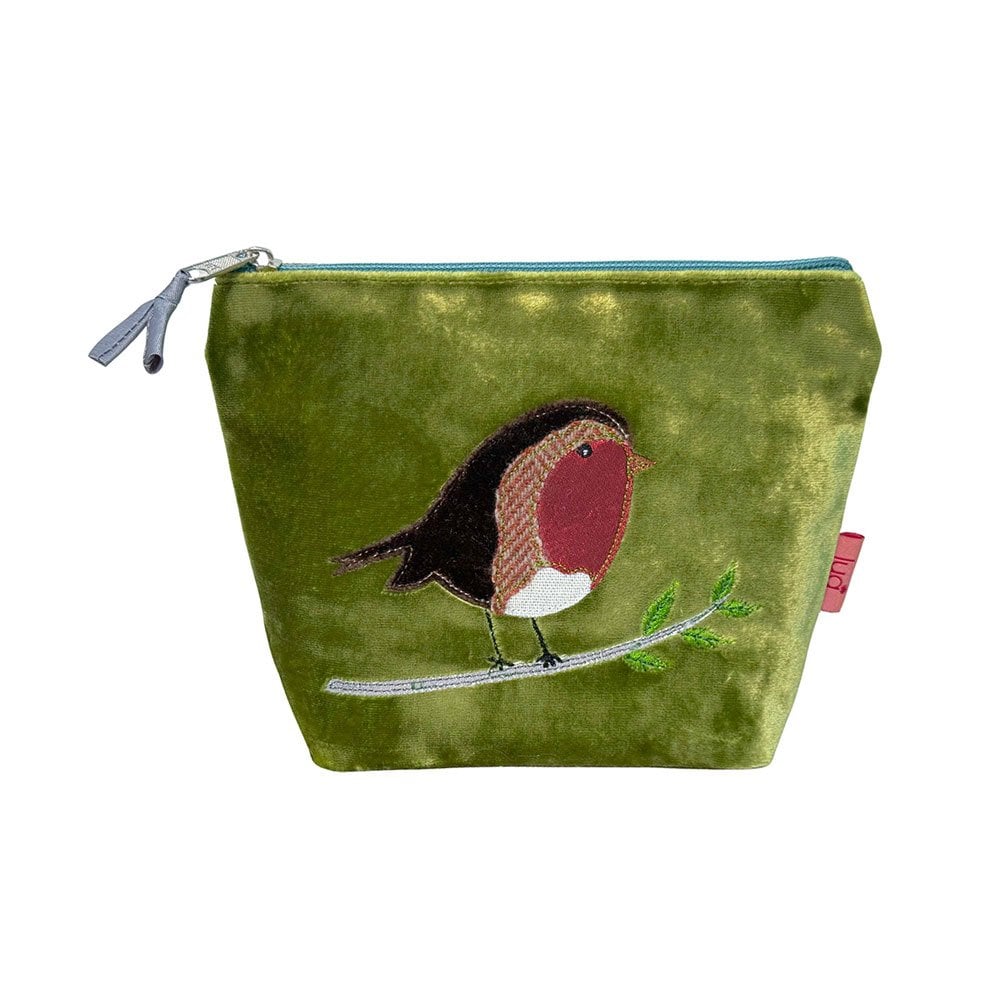 Robin Velvet Cosmetic Purse