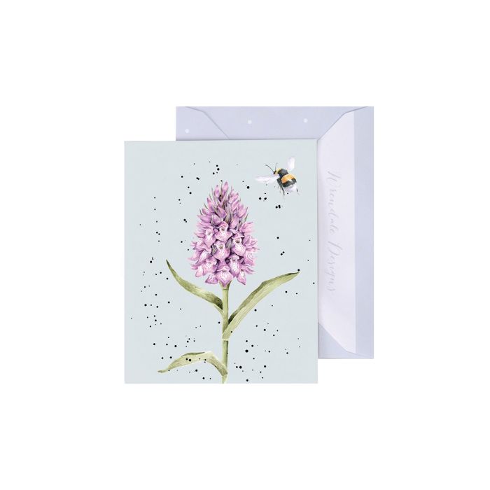 'The Marsh Orchid' Bee Gift Enclosure Card
