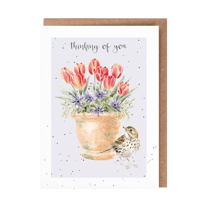 'The Meadow Pipit' Greeting Card